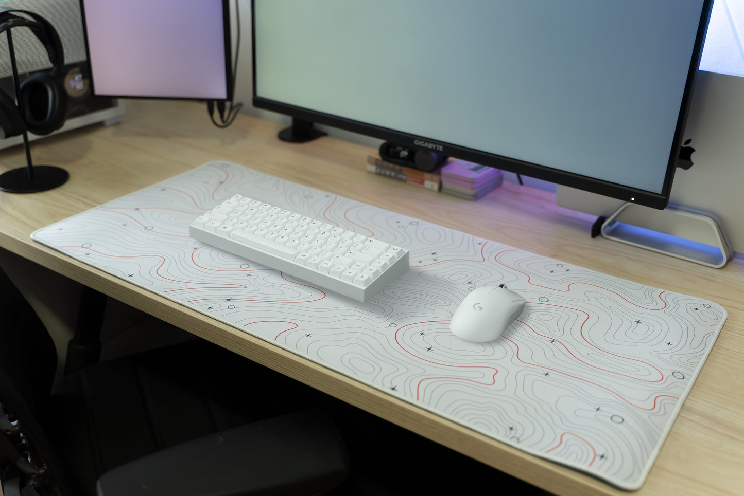 Topography (White)